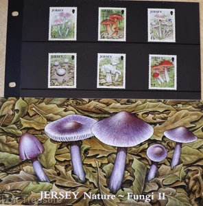Jersey Stamps: "Nature - Fungi II" MNH Presentation Pack 6 Value Mint Set 2005 - Picture 1 of 4