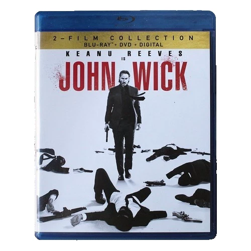 ДЖОН УИК (BLU-RAY + DVD) LN ДИСКИ + ОБЛОЖКА ИСКУССТВА - БЕЗ ЧЕХЛА - Изображение 1 из 1