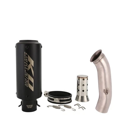 Silenciadores de tubo medio de escape deslizante modificados para Duke 125 250 390 RC390 2017-2020 Foto 1 de 4