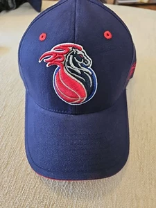 Detroit Piston Vintage Reebok NBA Flex Fit Baseball Mütze/Cap Fire Horse Head Logo - Bild 1 von 9