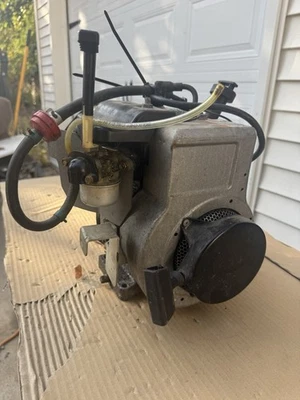 Vintage 5hp Briggs Stratton Gas Engine Electric Start Gokart Minibike Motor - Image 1 of 4