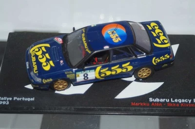 Ixo / Altaya Subaru Legacy RS 555 #8 Rally Portugal 1993 M. Alen 1/43rd - Image 1 of 3