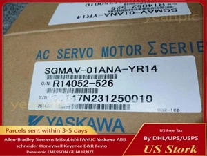 1PC New YASKAWA SGMAV-01ANA-YR14 Servo Motor Expedited Shipping - Picture 1 of 6