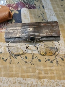 SEHR SELTENE ANTIKE BENINGHAUSEN BRILLE! Mit Koffer. Alles Original. - Bild 1 von 17