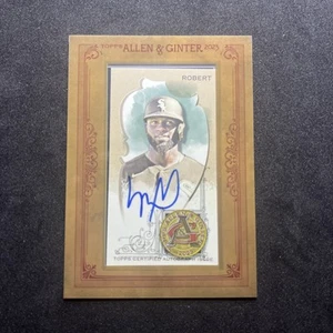 2023 Topps Allen & Ginter Luis Robert #MA-LR Framed Mini Auto Autograph - Picture 1 of 2