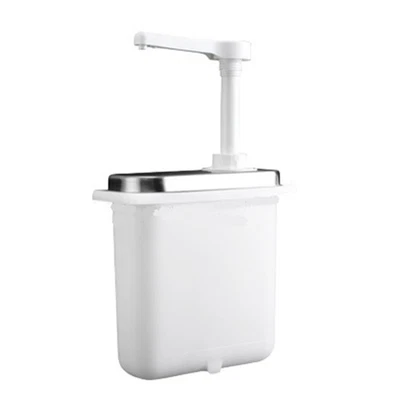 1X(1L Sauce Dispenser Pump Stainless Steel Condiment Pump Station Condiment2101 - Image 1 of 4