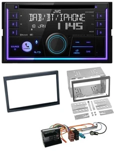 JVC MP3 USB 2DIN DAB Bluetooth CD Autoradio für Peugeot 207 307 Expert Partner s - Bild 1 von 8