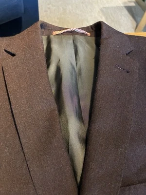 Vintage Ben Sherman Sakko / Blazer Weinrot Gr. 46 - Bild 1 von 4