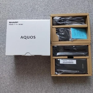 SHARP AQUOS KEITAI BLACK SH-N01 Android Flip Phone Unlocked 601SH Used Japan - Afbeelding 1 van 2