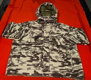 Columbia Gallatin Range Wool Blend Jacket Outfitter Snow Camo 2XL Rare Patter - Picture 1 of 23