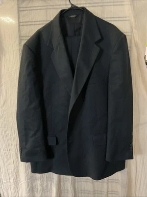 John Henry  Black Suit 46R - Image 1 of 4