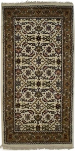 Tribal Floral Design Handmade 2'5X4'7 Indo-Bidjar Small Oriental Rug Wool Carpet - Picture 1 of 14
