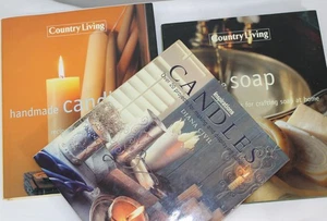 Lot of 3 Candle & Soap Making Coffee Table Books Clean & in Beautiful Condition - Picture 1 of 4