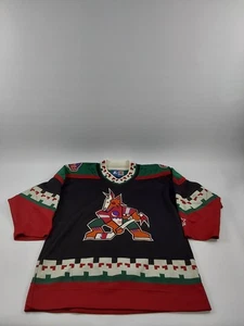 Vintage Starter Phoenix Coyotes Kachina NHL Hockey Youth Jersey Size L/XL - Picture 1 of 6