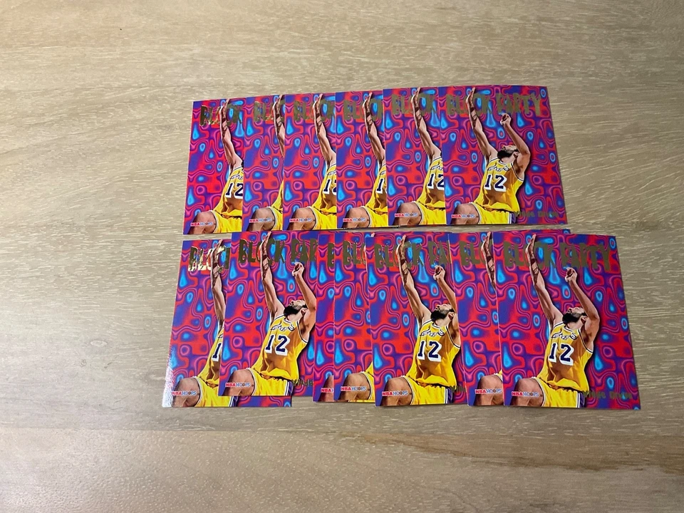 1995-96 NBA Hoops Vlade Divac Block Party 5 of 25 Los Angeles Lakers 30% OFF 2+ - Image 1 of 1