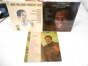 NEW Andy Williams Love Theme From "The Godfather" Greatest Hits Born Free LP Lot - Picture 1 of 2
