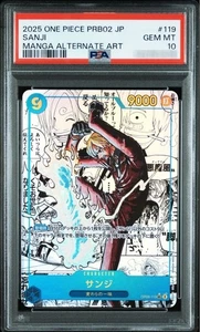 PSA 10 SANJI ONE PIECE CARD OP06-119 MANGA ALT ART COMIC PARALLEL JAPANESE - Bild 1 von 2