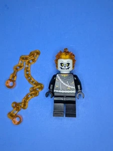 LEGO Marvel Super Heroes: Ghost Rider Johnathon "Johnny" Blaze Minifigure sh0267 - Picture 1 of 4