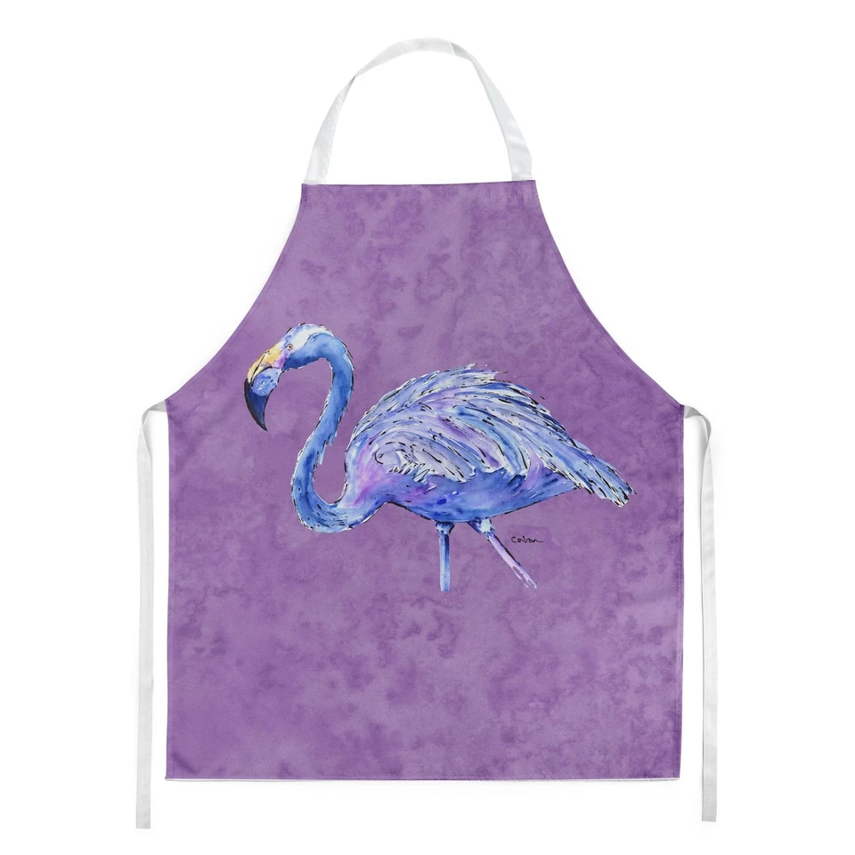 Caroline's Treasures 8874APRON Flamingo on Purple Apron Cooking Kitchen Serve... Foto 1 de 4
