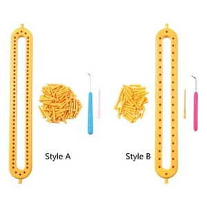 Knitting Loom Set DIY Machine Crochet Loom Handmade Shawl Stitch Knitter Tool - Picture 1 of 15