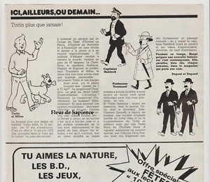Coupure de presse Tintin Hergé  press Clipping  - Bild 1 von 1