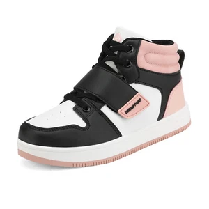 Kids Fashion Sneakers Boys Girls School Basketball Shoes Athletic Shoes - Picture 1 of 15