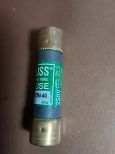 1ea Bussmann Buss NON-40 Amp One Time Fuse 40A 250V 250-VOLT - Picture 1 of 1