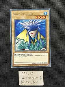Yugioh 25th Anniversary - Aqua Madoor - LOB-EN027 - Rare - M/NM - Picture 1 of 8
