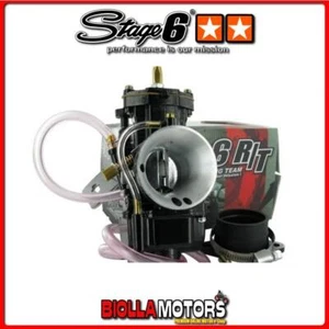 S6-31RT-PWK28 CARBURATORE STAGE6 R/T PWK 28MM VALVOLA PIATTA - Foto 1 di 5