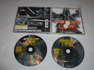 JAPAN IMPORT VIDEO GAME PLAYSTATION ARMORED CORE MASTER OF ARENA W CASE - Picture 1 of 1