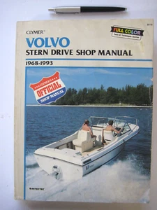 VOLVO STERN DRIVE WORKSHOP MANUAL,1968 to 1993 inc.Duo Prop. models. - Picture 1 of 15