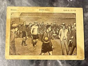 1922-1923 Chocolates E Juncosa #19 - Paulino Alcantara - Barcelona Spanish Card
