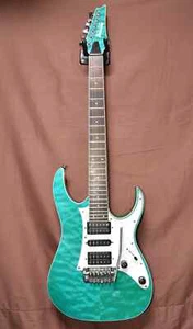 Ibanez RG2750QV-TAB Prestige 2013 - 2016 - Transparent Aqua Blue - Picture 1 of 16