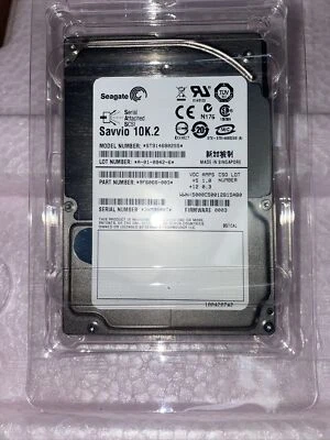Seagate Savvio 10K.2 ST9146802SS 146GB 10000 RPM SAS 3Gb/s 2.5" Hard Drive Bare - Image 1 of 4