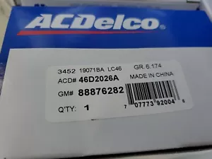 46D2026A ACDelco Advantage GM88876282 Front Lower Suspension Ball Joint Assembly - Picture 1 of 4