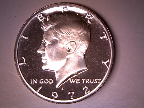 1972 S PROOF KENNEDY HALF DOLLAR *FREE SHIPPING* IN STOCK Cover