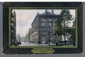 POSTCARD THE COURIER OFFICE BUILDING DUNDEE 1908 - BROUGHTY FERRY - Picture 1 of 2