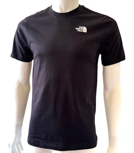 The North Face Men’s Simple Dome Cotton Crew Neck T-Shirt Black - Picture 1 of 7