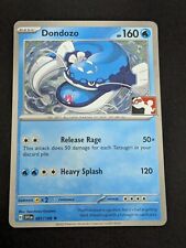 Dondozo Cosmic Holo Pokemon Prize Pack Promo Stamped Pokemon Card NM/LP 