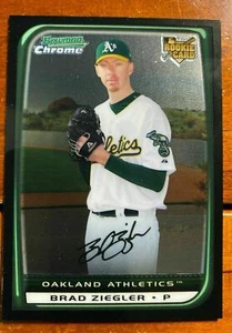 !!! BRAD ZIEGLER BOWMAN CHROME BASEBALL ROOKIE CARD $$ - Picture 1 of 1