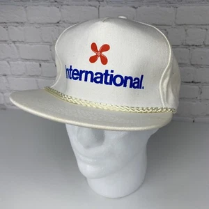 International Adjustable Snapback Hat Cap Beige - Picture 1 of 9