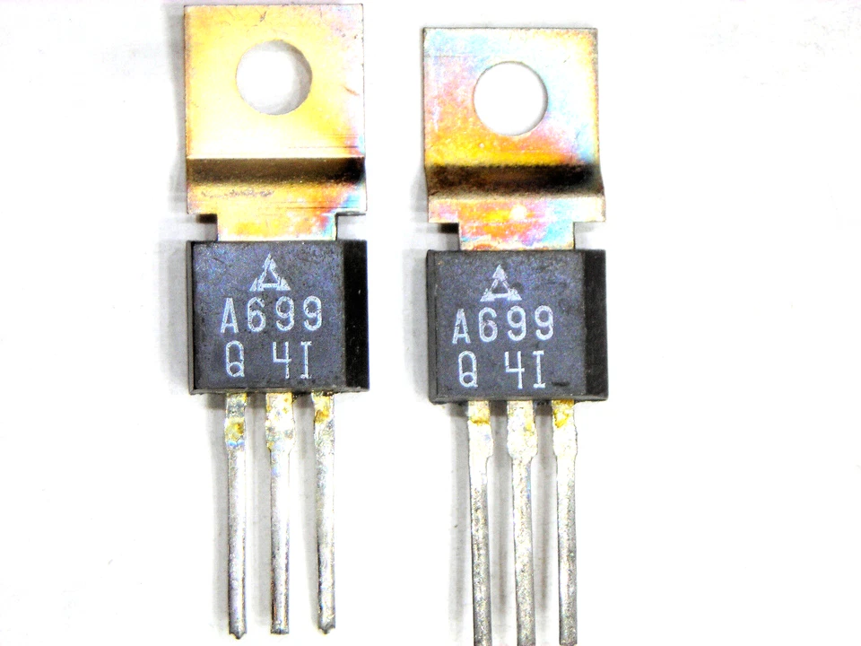 Transistor 2SA699 "Original" Panasonic (Matsushita) 2 peças - Imagem 1 de 1