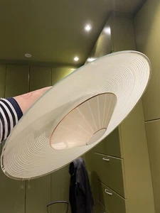 Mid Century Deckenlampe, Hellgrün, Gold , Beige, Antik - Bild 1 von 7