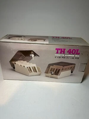 Caja de almacenamiento de disquete TH 40L 3”x 28 Foto 1 de 4