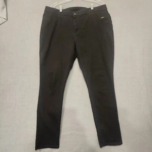 Vintage Chic Womens Black Denim Jeans Size 16 Average - Picture 1 of 8