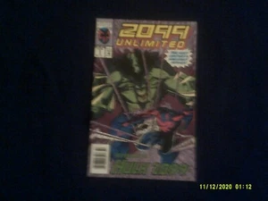 1993 MARVEL COMICS 2099 UNLIMITED # 1 PREMIERE HULK 2099 - Picture 1 of 3