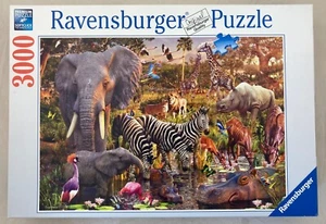 African Animal World - Ravensburger Premium Jigsaw Puzzle - 3000 Pieces - Picture 1 of 7