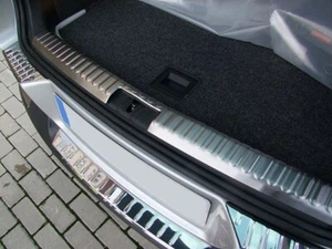 Fits for VW Tiguan Boot Lid Rear Door Bumper Protector Guard Trim Cover Chrome - Picture 1 of 2
