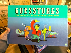 GUESSTURE Board Game 100% READY to PLAY 1999 VINTAGE printed rules TIMER WORKS - Picture 1 of 13
