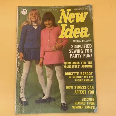 New Idea Magazine 7 February 1970 Australia Vintage - Image 1 of 4